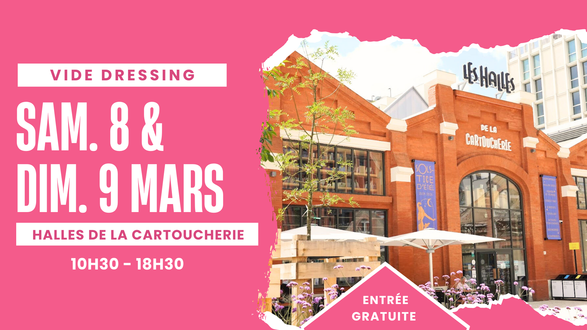 vide dressing des toulousaines - Mars