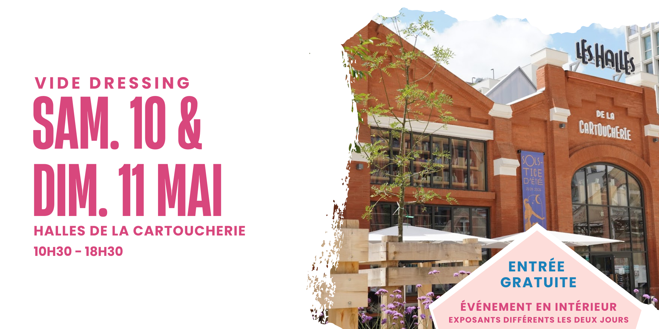 vide dressing des toulousaines 10 & 11 mai