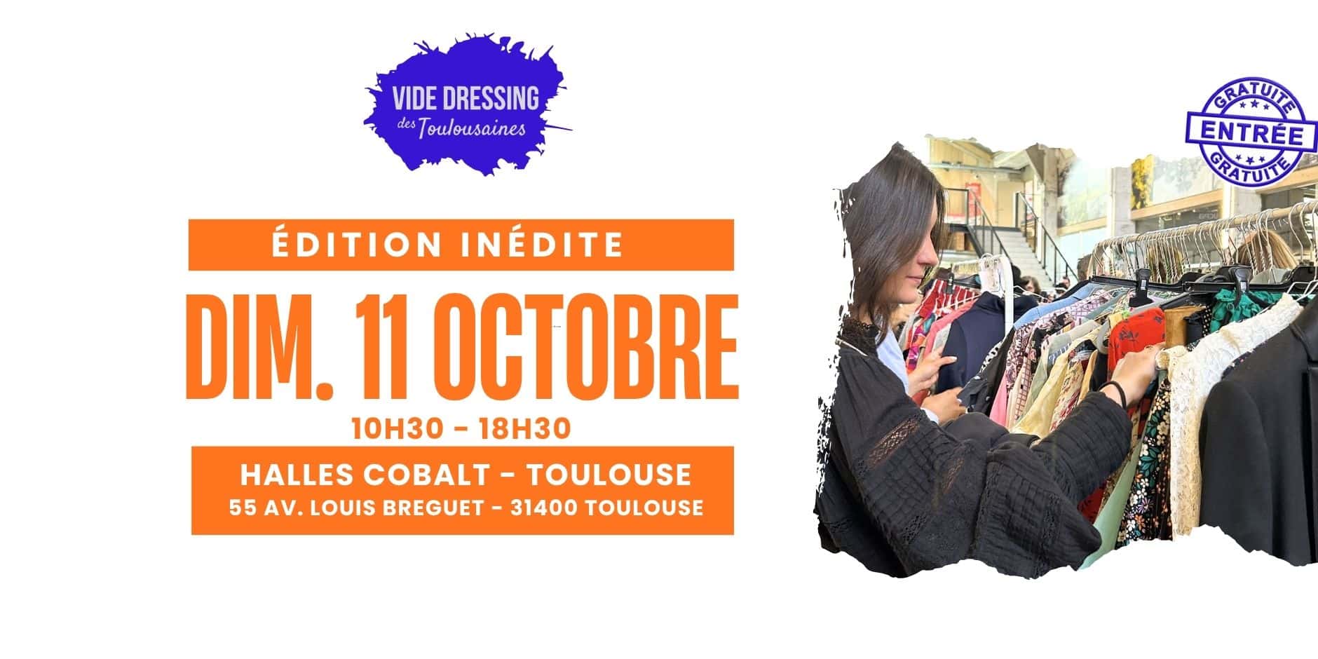 vide dressing des toulousaines - 11 octobre